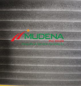Tấm PVC Foam Mudena MF02Thông số kỹ thuật của Tấm PVC Foam Mudena:Độ dày: 5mm-20mm;Kích thước: 1220*2440mmTỷ trọng: 0.55-0.6 g/cm3Màu sắc: ĐenGhi chú: Dung sai kt, dài, rộng +/- 2mm, dày +/- 0,2mm, trọng lượng tấm +/- 2%  