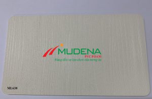 Tấm PVC Foam Mudena ML638Độ dày: 5mm- 20mm;Màu tấm cốt: Tấm nhựa PVC Foam Đen cao cấp;Kích thước: 1220*2440 mmTỷ trọng: 0.55-0.6 g/cm3Ghi chú: Dung sai kt, dài, rộng +/- 2mm, dày +/- 0,2mm, trọng lượng tấm +/- 2%  
